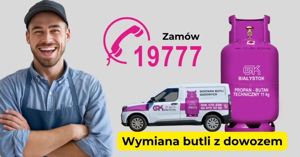 GK Gaz dostawa gazu na telefon